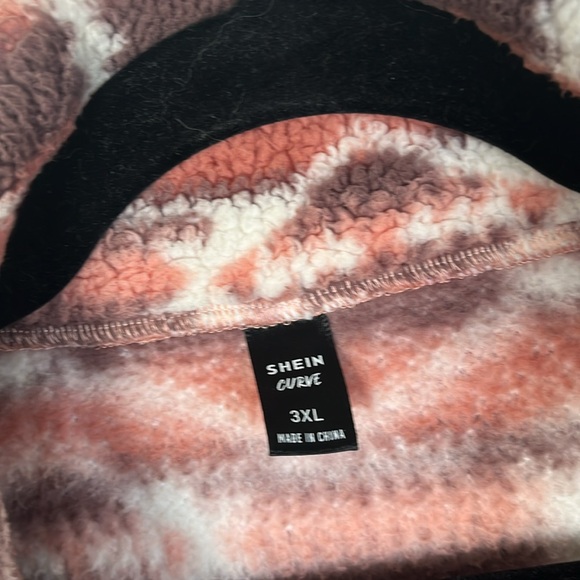 SHEIN curve 🌸 Fleece Jacket / 3XL - Picture 2 of 7